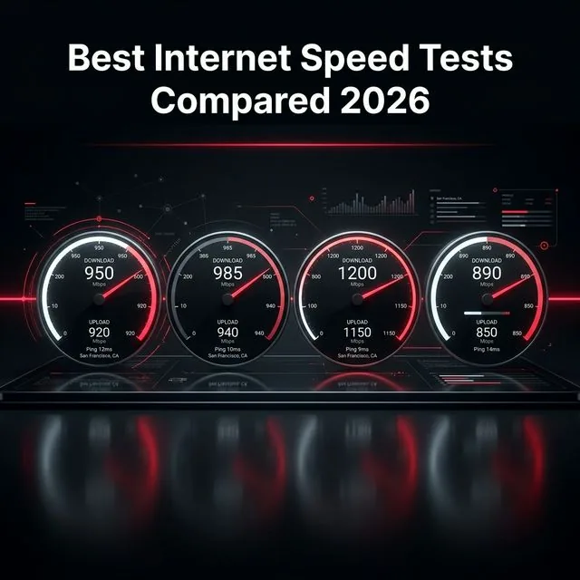 Internet Speed Tests Compared: Ookla vs Fast vs Cloudflare vs VelocityVerify