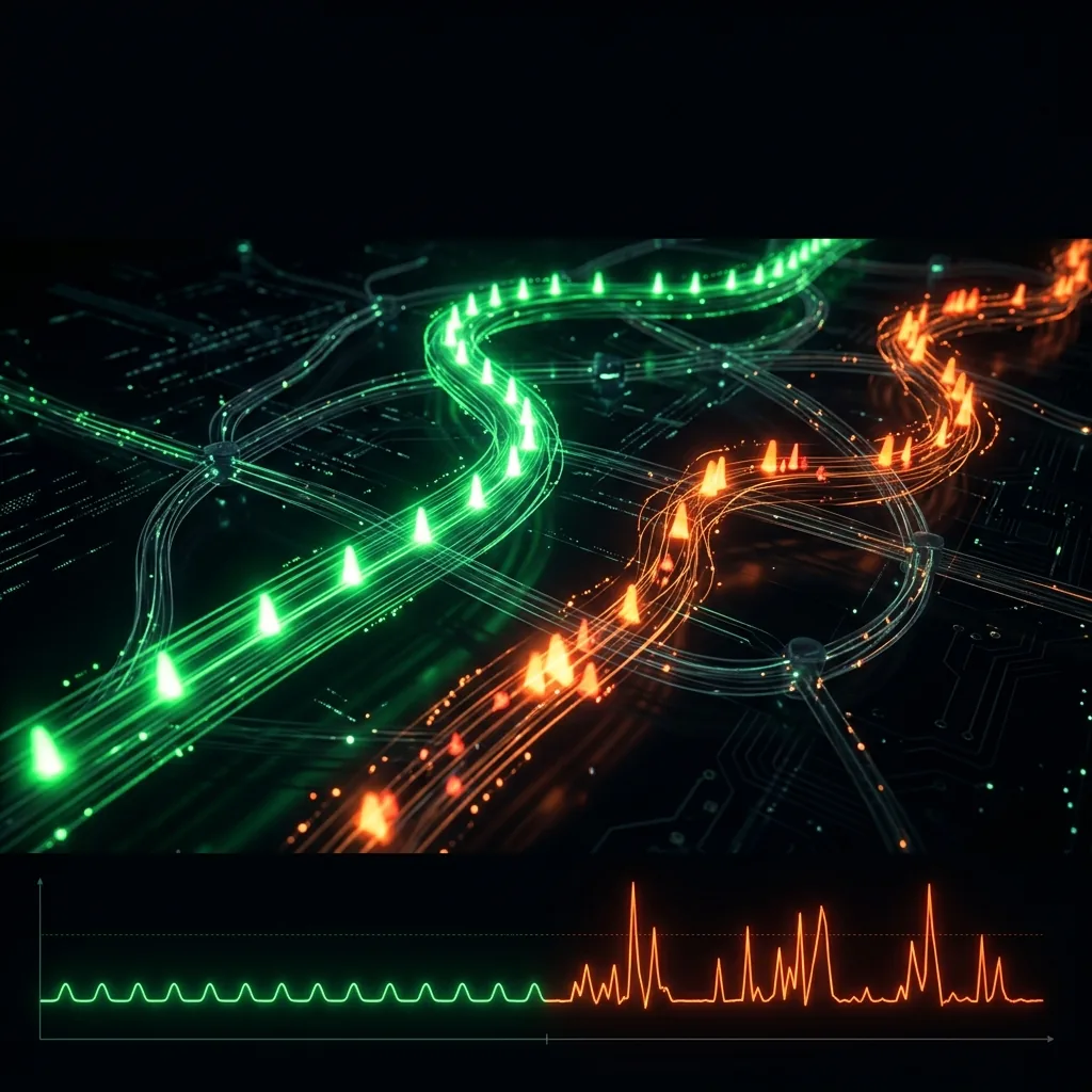 Visualizing Network Jitter: Variance in Packet Transit Delays